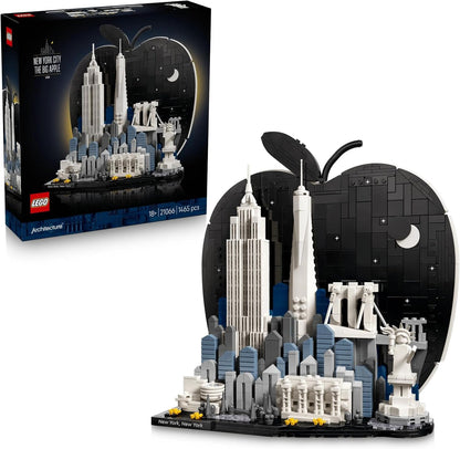 Lego 21066 Architecture New York Big Apple City Building Interior Stylish Toy Birthday Present Block Men Women