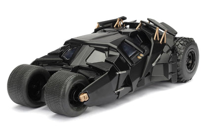Jada Batman The Dark Knight Batmobile 1:24 Die-Cast Model With Figure – Premium DC Collectible