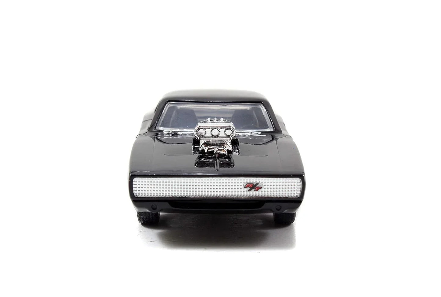 Jada Fast & Furious 1970 Dodge Charger 1:32 Die-Cast Model – Engine Blower Hard Top, Black