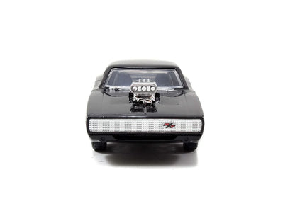 Jada Fast & Furious 1970 Dodge Charger 1:32 Die-Cast Model – Engine Blower Hard Top, Black