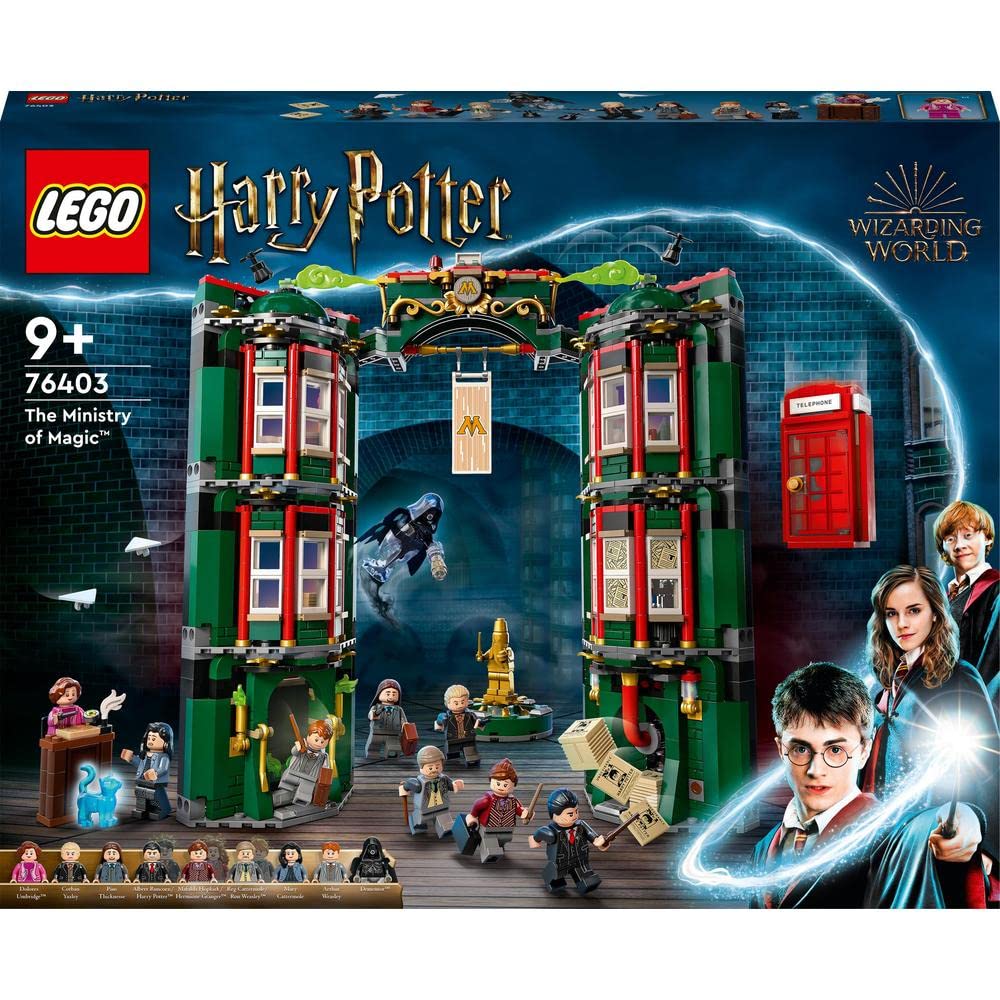 LEGO Harry Potter The Ministry of Magic 76403 Building Kit (990 Pieces)|Multicolor
