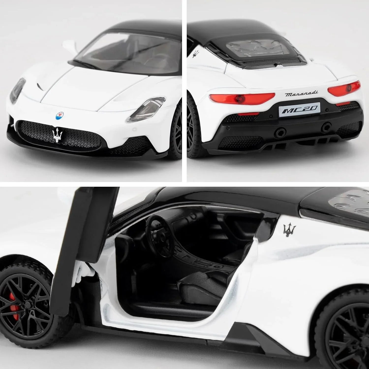1:32 Maserati MC20 Diecast Alloy Model Car – Pull Back Toy with Sound & Light | Collectible Gift Toy - Jaiman Toys