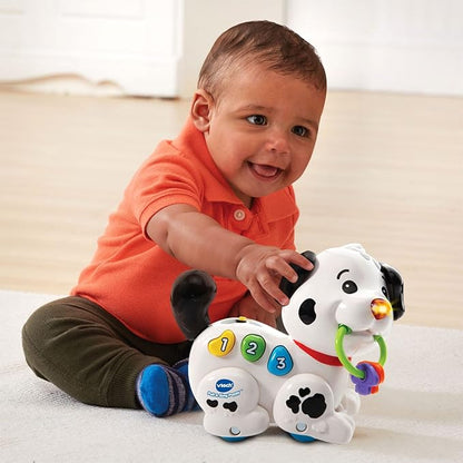 VTech Pull and Sing Puppy | Interactive Pull-Along Learning Toy with Lights, Music, Numbers & Sensory Play for Babies and Toddlers
