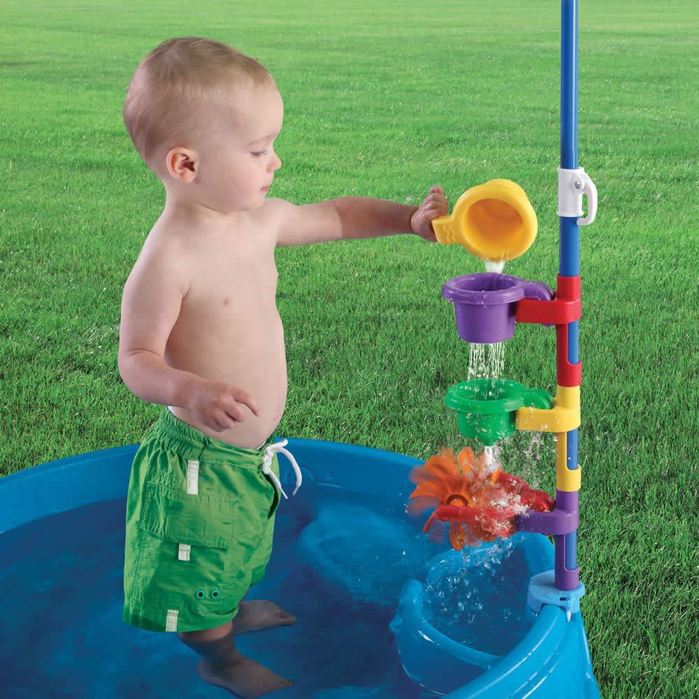Play & Shade Pool for Kids – Outdoor Plastic Kids’ Pool - Jaiman Toys