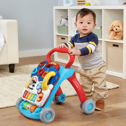 VTech Sit-to-Stand Learning Walker Age 9 Months to 3 Years- 4 Color Options