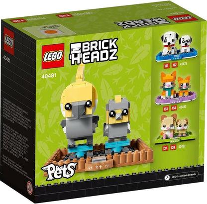 Lego BrickHeadz Pets Cockatiel 40481 Bird (219 Pieces)