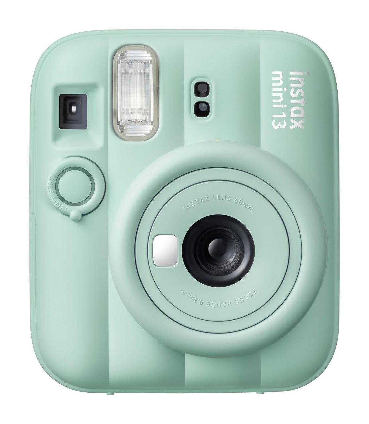 Fujifilm Instax Mini 13 Delight Box – Instant Camera Bundle with Instax Mini Film (10 Sheets), Crystal Carry Case & Photo Bunting – Lagoon Green