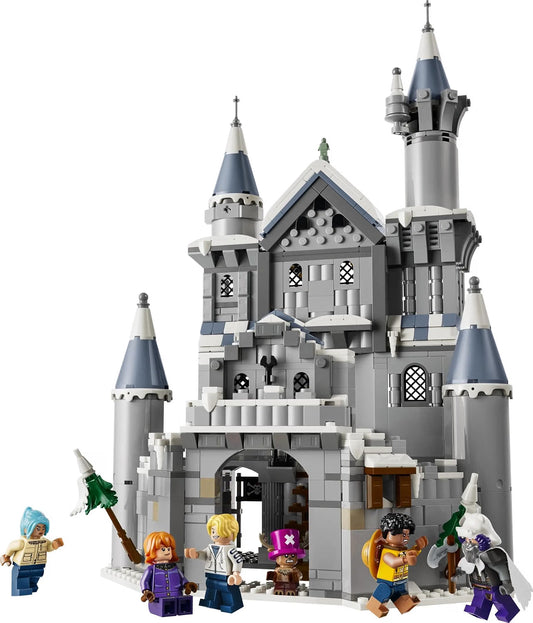 LEGO 75645 ONE PIECE Battle at Drum Castle – Castle Playset with Luffy, Nami, Sanji, Vivi, Chopper & Wapol, Ages 9+