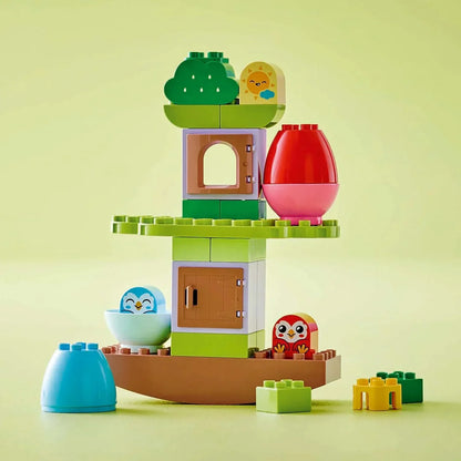 LEGO DUPLO 10440 My First Balancing & Stacking Tree, Educational Toys for 1.5 Plus Year Old Boys & Girls, Toddler Learning Set with 2 Bird Figures Encourages Creative Pla
