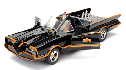 Jada Batman 1966 Classic Batmobile 1:24 Die-Cast Model with Batman Figure