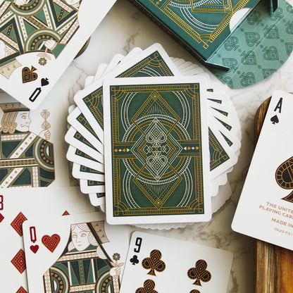 Bicycle Byzantine Playing Cards – Poker Deck with Gold & Silver Foil Tuck Box