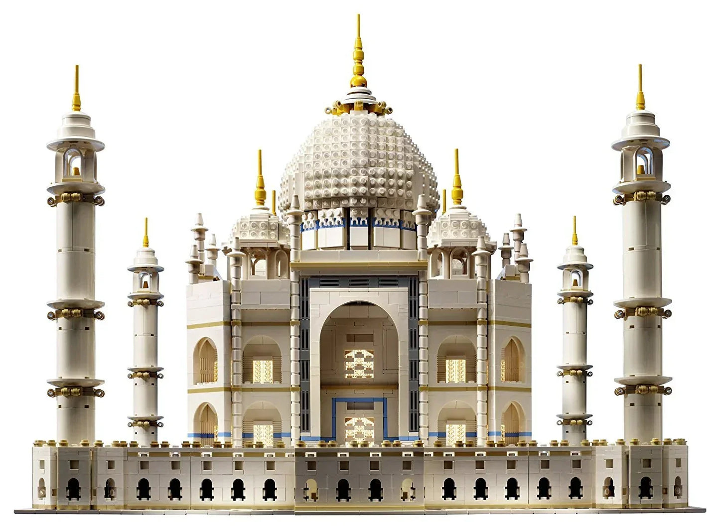 LEGO Creator Expert 10256 Taj Mahal Building Kit&amp;Architecture Model (5923 Pieces),White