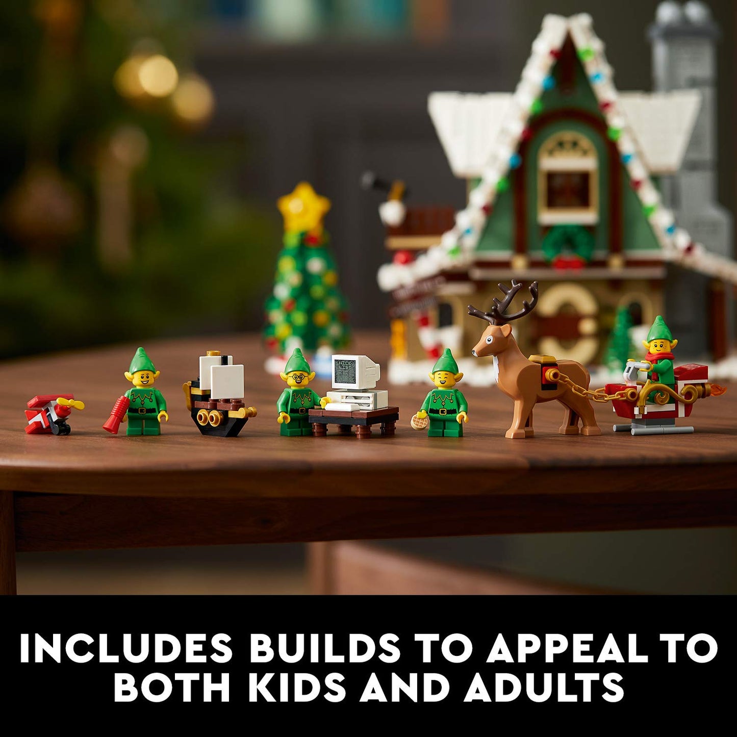 LEGO 10275 Christmas Elves Clubhouse Set