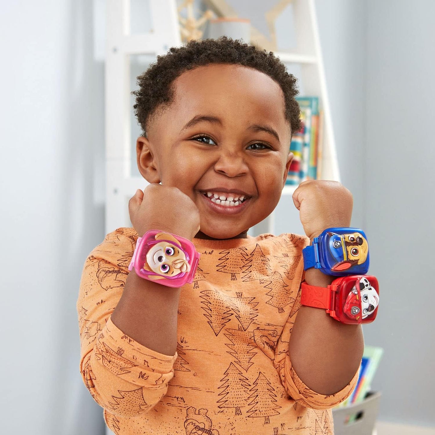 VTech PAW Patrol Learning Pup Watch – Chase | Interactive Educational Watch with 4 Learning Games, Clock, Alarm, Timer & Cuckoo Clock for Kids Age 3-6 Years