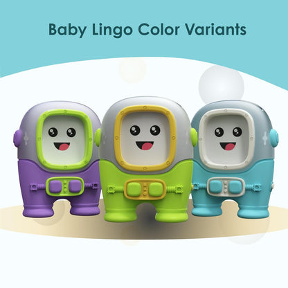 Zephyr Baby Lingo English–Hindi Talking Flash Card Toy with Lights & Music, 6 Months+