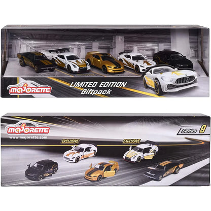 Majorette Limited Edition 9, Model Vehicles with Camouflage Look, Die Cast Metal with Opening Parts, Rotating Wheels and Suspension for Children Aged 3 and Above Boys, Girls, Kids- Set of 5 Brand: Majorette - Jaiman Toys