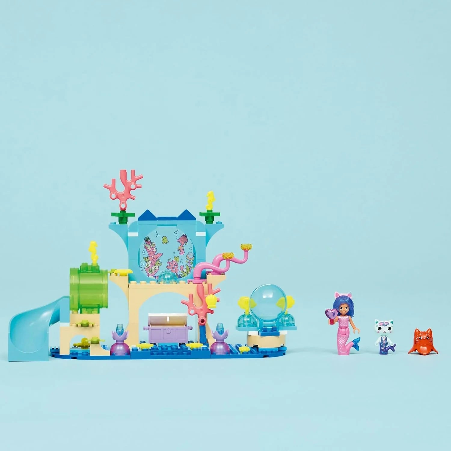LEGO 11204 Gabby’s Dollhouse Mermaid Gabby’s Aquarium Adventure 11204 Sea Creature Toy with Ocean Life and Animals, Small Toy for Kids - Jaiman Toys