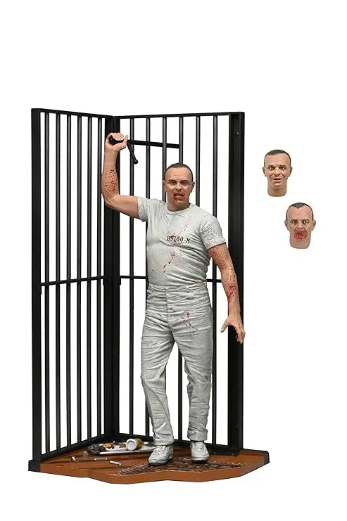 The Silence of the Lambs Hannibal Lecter Prison Escape Action Figure – Highly Detailed Collectible Horror Figure with Accessories