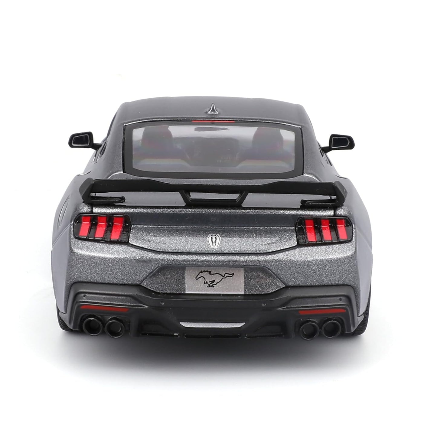 Maisto 2024 Ford Mustang Dark Horse 1:24 Die-Cast Model Car | Collector's Collection | Metallic Grey