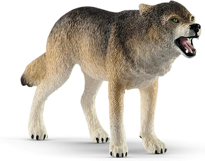 Schleich Wild Life - 5PC North American Animal Figurine Bundle - Realistic Moose, Wolf, Fox, Alligator, and Grizzly Bear Figures  - 3+ | 77417 | Wild Animal Figurine, Realistic Animal Toys,