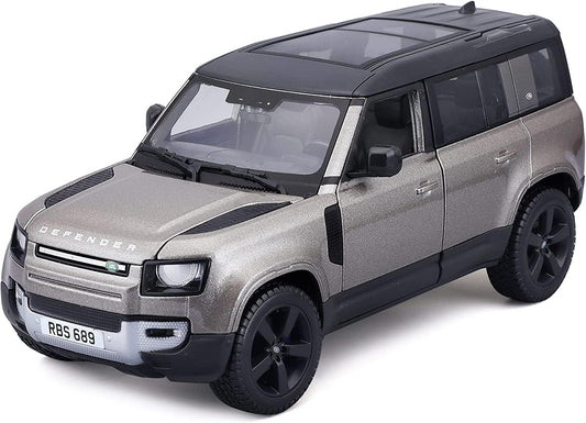 Bburago - 1/24 Scale Model Compatible with Land Rover Defender 110 Replica Miniature SUV 2022