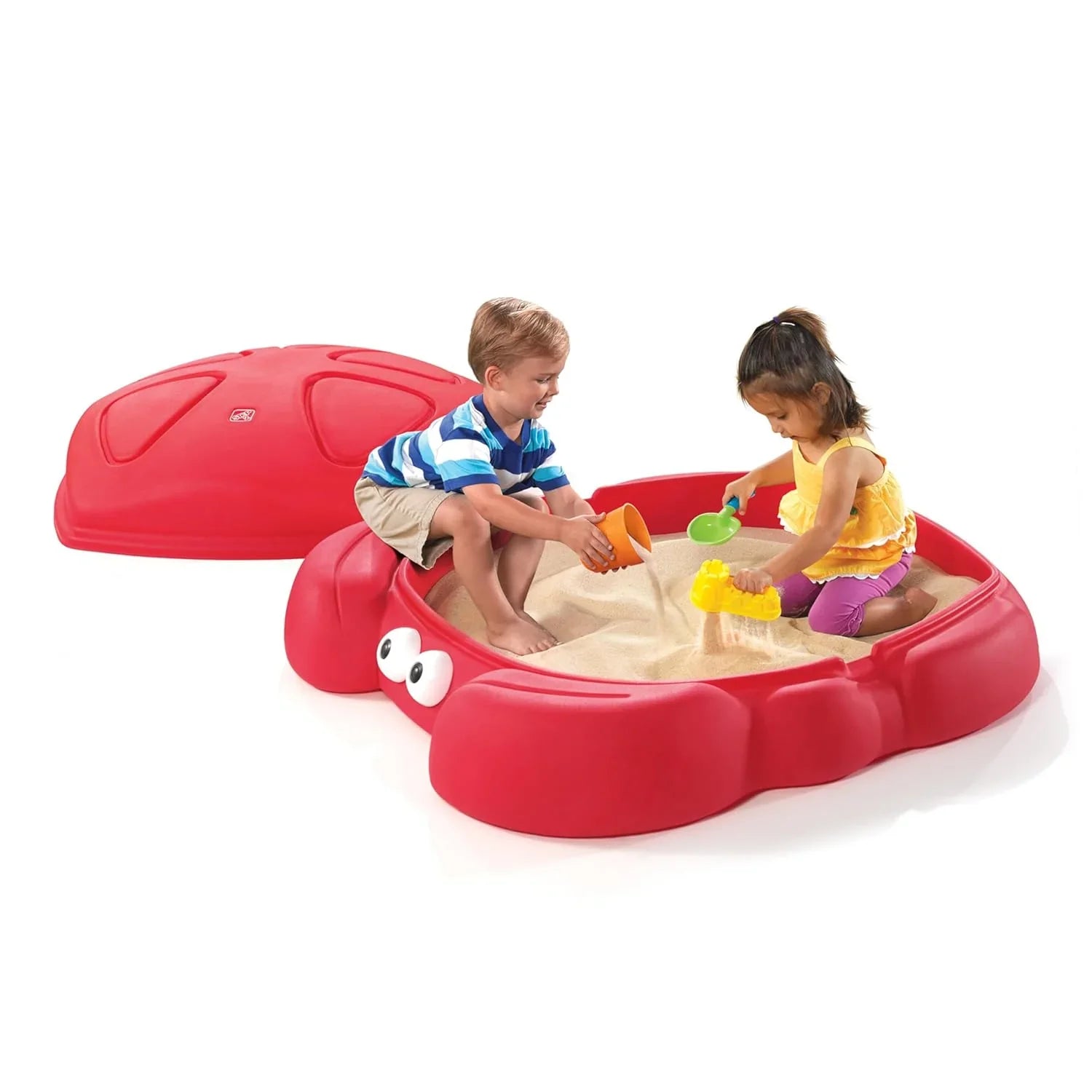 Step2 Crabbie Sandbox with Outdoor Cover – Outdoor Kids Play Area - Jaiman Toys