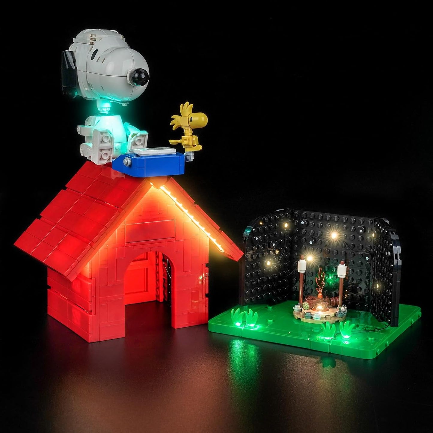 LED Lighting Compatible with LEGO 21368 Ideas Peanuts: Snoopy’s Doghouse