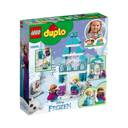 LEGO 10899 Duplo Frozen Ice Castle (59 Pcs) – Educational Building Blocks Set for Kids, Multicolor
