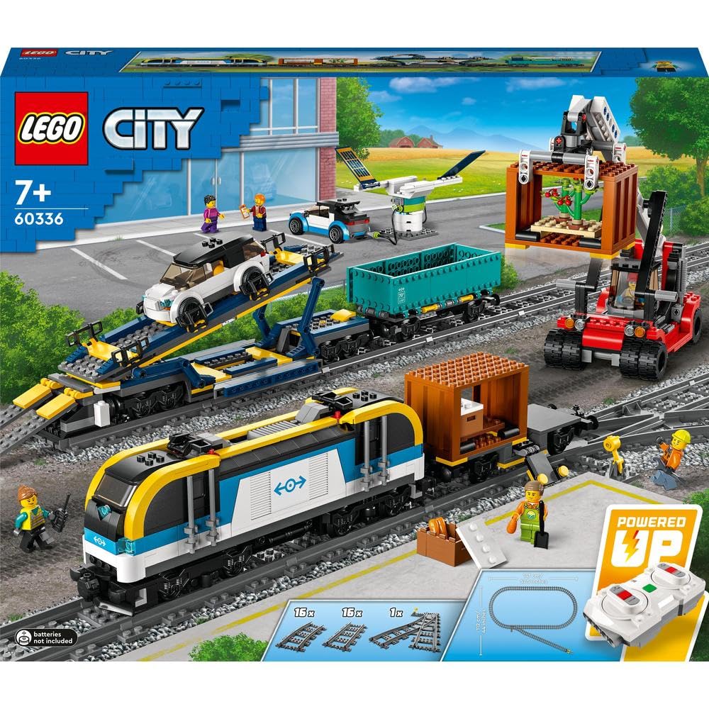 LEGO City 60336 Freight Train Set Remote Control (1153 pieces)