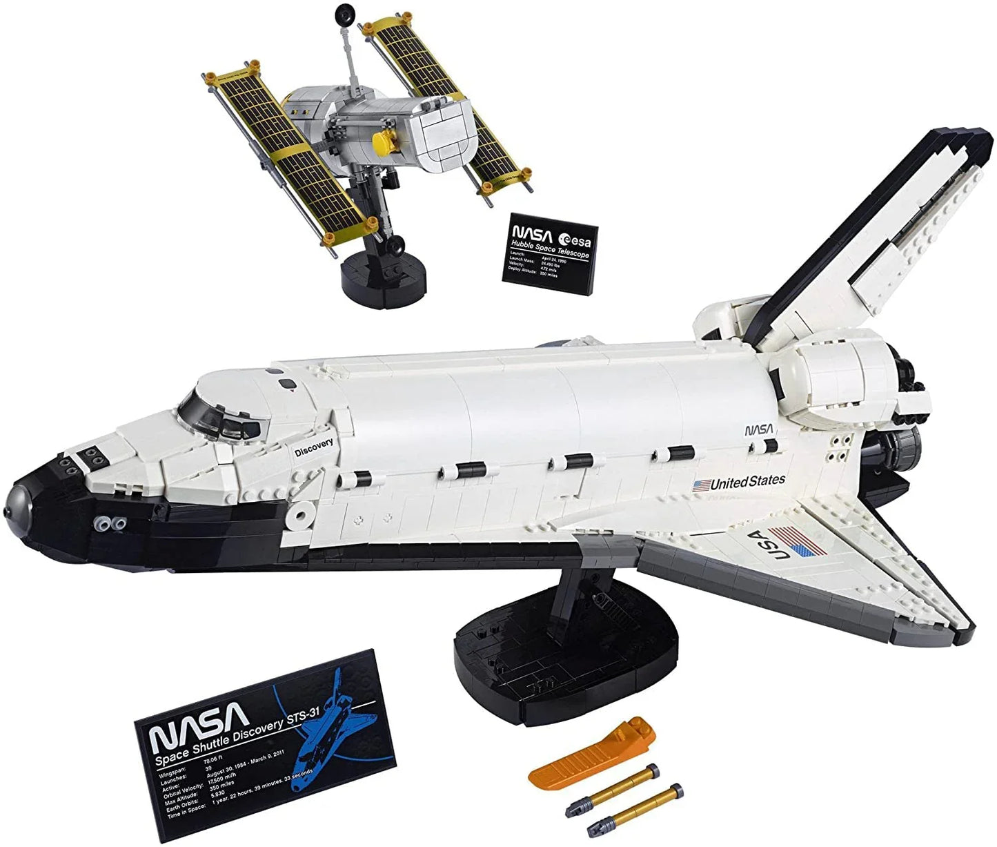 LEGO 10283 NASA Space Shuttle Discovery Building Kit (2,354 Pieces)