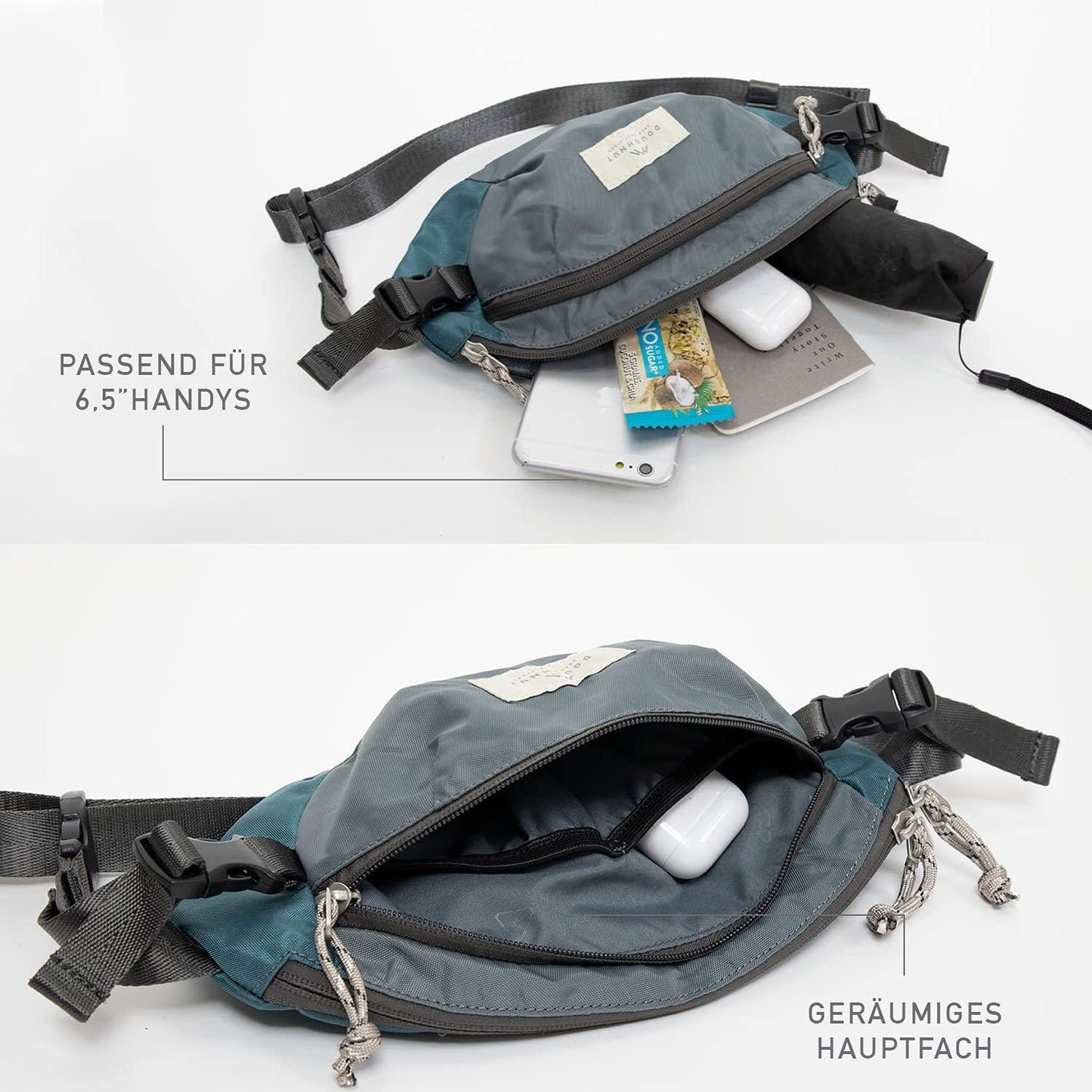 Doughnut Macaroon Jungle Series Backpack – Maroon × Khaki (16 L, 14″ Laptop, Unisex) - Jaiman Toys