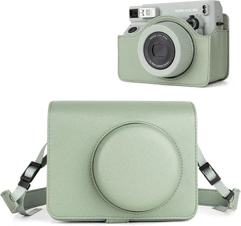 Camera Case for Fujifilm Instax Wide 400 - Stylish and Protective ( Green ) - Jaiman Toys