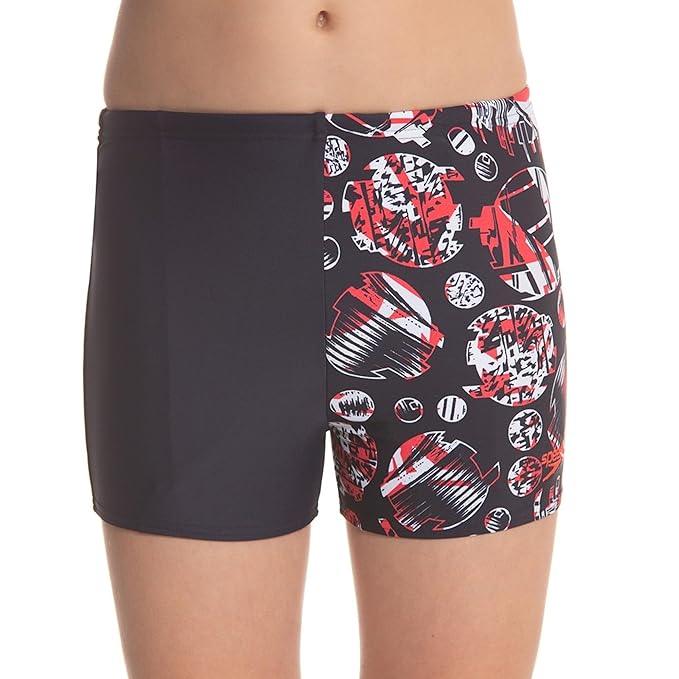 Speedo Kids Glitchamp All Over Aquashort – Boys Swim Shorts - Jaiman Toys