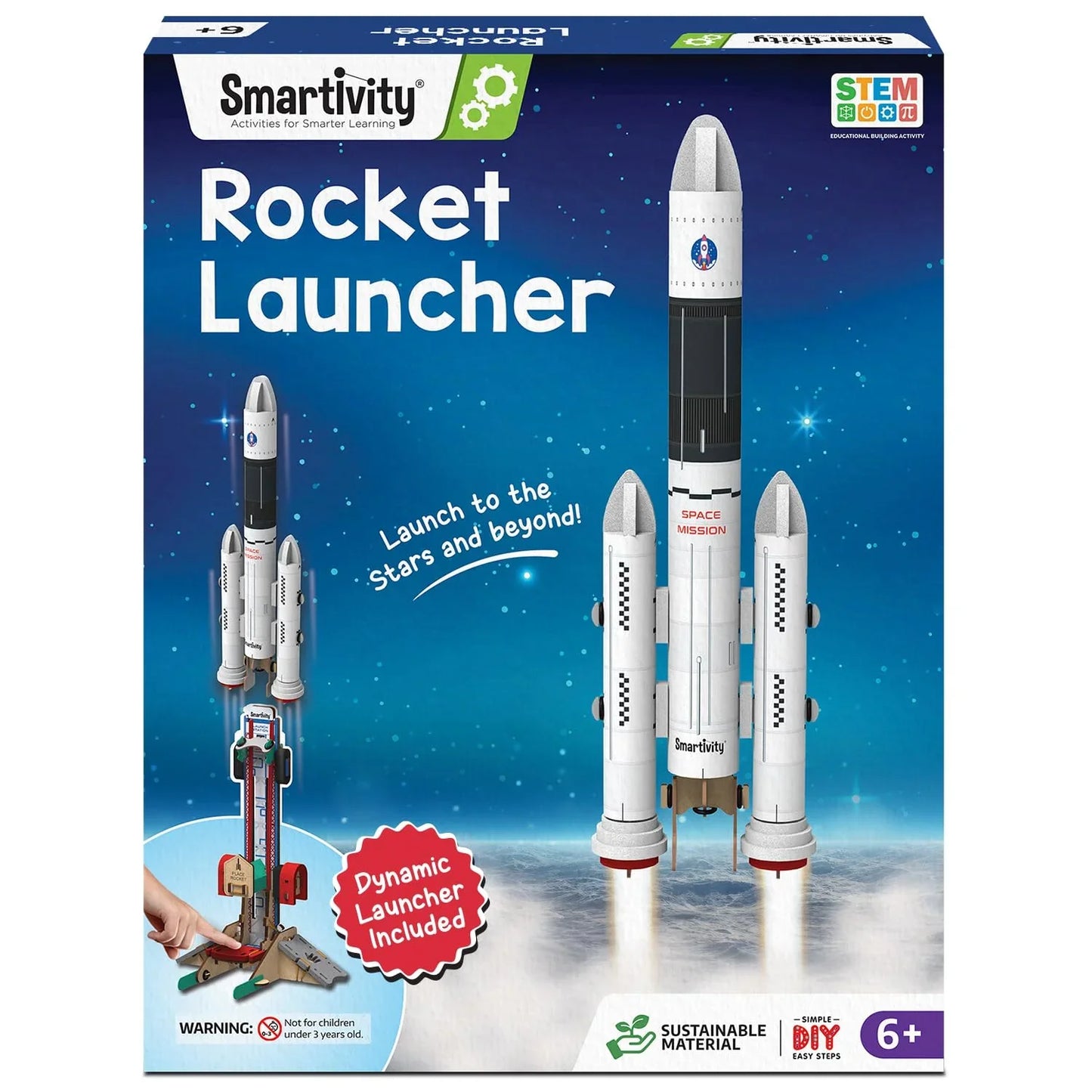 Smartivity Rocket Launcher Kit – DIY STEM Science Toy for Kids 6–12 - Jaiman Toys
