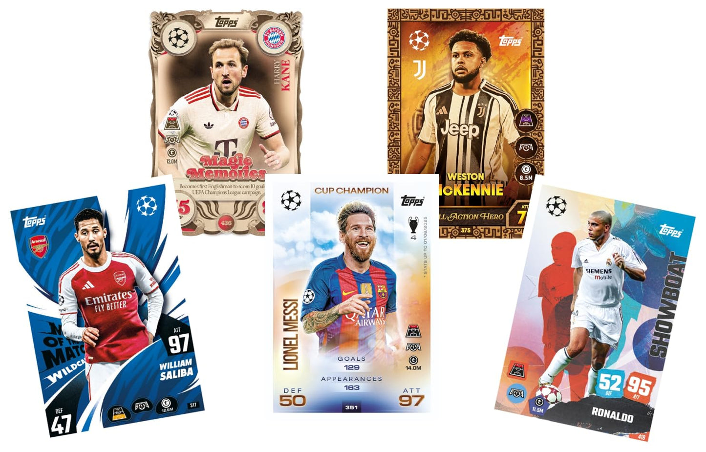 Topps UEFA Champions League Match Attax 2025-26 Trading and Collectible Card Game (Smart Game Pack Pro)