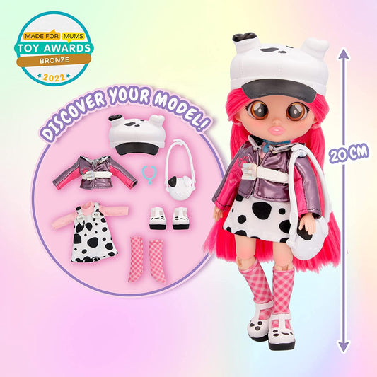 Cry Babies BFF Dotty Fashion Doll with Surprises Including Outfit and Accessories for Fashion Toy