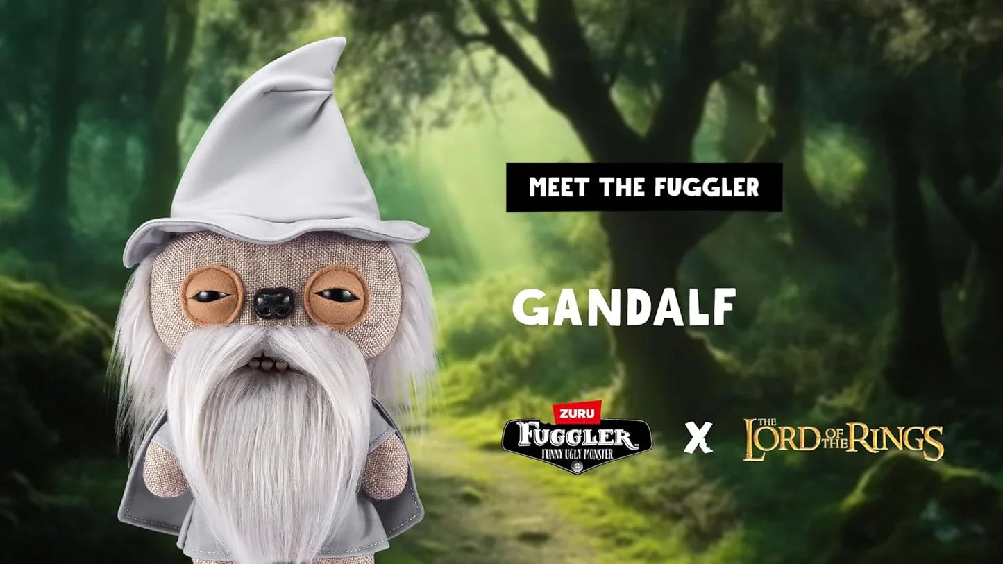 Fuggler Lord of the Rings by ZURU, Funny Ugly Monster, Plush Collectible, Toy (Gandalf), 4+ - Jaiman Toys