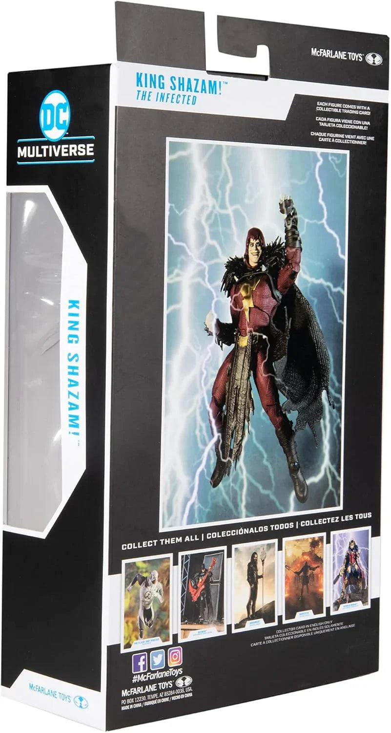 McFarlane Toys DC Multiverse King Shazam (The Infected) Action Figure – 7 Inch with Accessories - Jaiman Toys