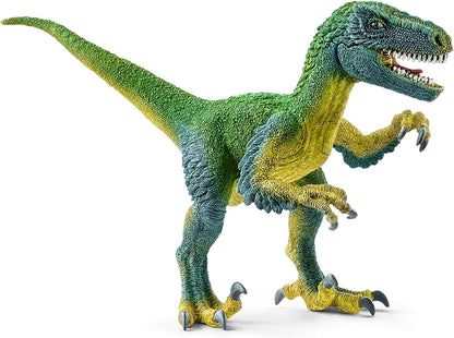 schleich Dinosaurs - Velociraptor Figurine with Movable Jaw and Arms - Realistic Raptor Dino Toy with Feathered Body and Claws - Durable Dinosaur Action...
