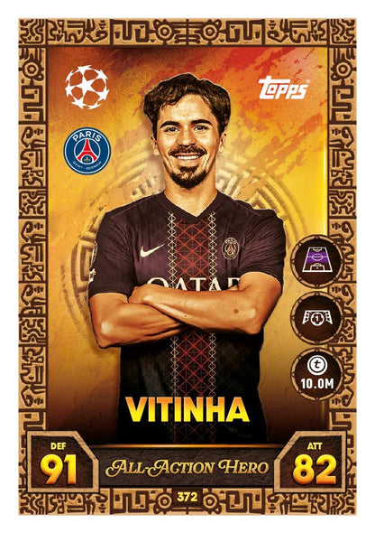 Topps UCC Match Attax 2025/26 Trading & Collectible Card Game (Booster Tin 2 - Global GOALSCORERS)