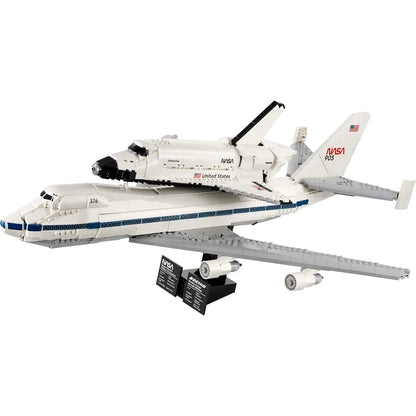 LEGO10360 Shuttle Carrier Aircraft  Iconic NASA Boeing747 & Space Shuttle Orbiter  2,417Piece Display Set