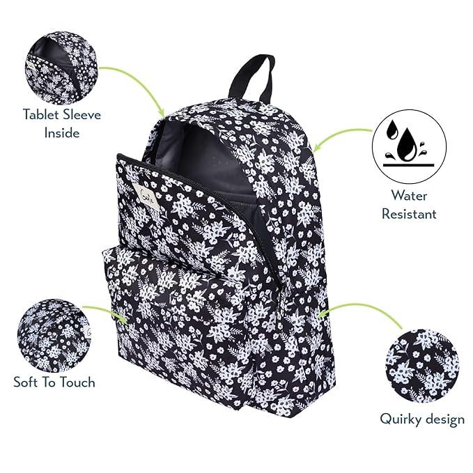Genie Tribe Royal Casual Backpack | Stylish, Lightweight & Spacious for Everyday Use - Jaiman Toys