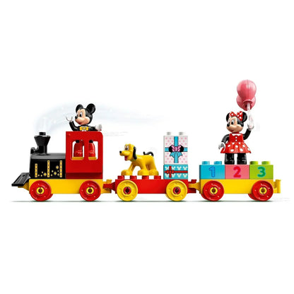 LEGO DUPLO ǀ Disney Mickey &amp; Minnie Birthday Train 10941 Building Toy (22 Pieces) - Jaiman Toys