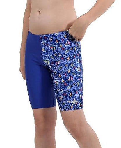 Speedo Boy's Endura Brite Digital Print Jammer - Jaiman Toys