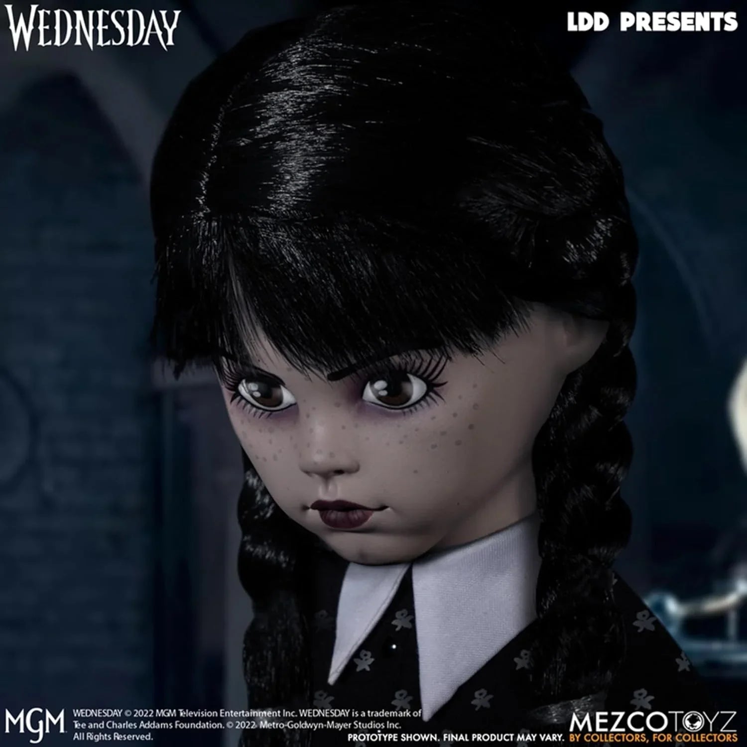 Mezco LDD Presents Wednesday Addams 10-Inch Doll - Jaiman Toys