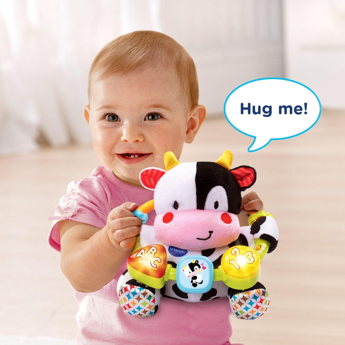 VTech Baby Lil' Critters Moosical Beads | Interactive Musical Cow Toy with Lights, Sounds & Learning Activities