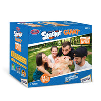 Skoodle Quest Stackrr Giant Tumbling Tower Game – 54 Premium Beechwood Giant Blocks, Stacks Up to 5 Feet, Indoor & Outdoor Family Game for Kids 6+ & Adults