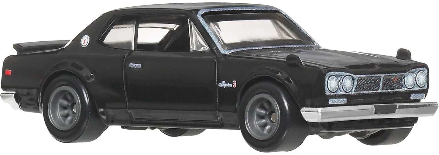 Hot Wheels Premium Fast & Furious Brian O'Conner 5-Car Collector Set | 1:64 Scale Die-Cast Vehicles | Ford F-150 SVT Lightning, Nissan Skyline GT-R, Ford Escort RS1600 & Toyota Supra | Mattel