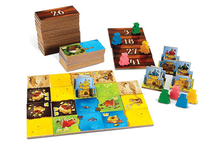Blue Orange Games Kingdomino Strategy Board Game – Tile-Placement & Kingdom-Building Game for Family, Kids & Adults (2–4 Players, Ages 8+)