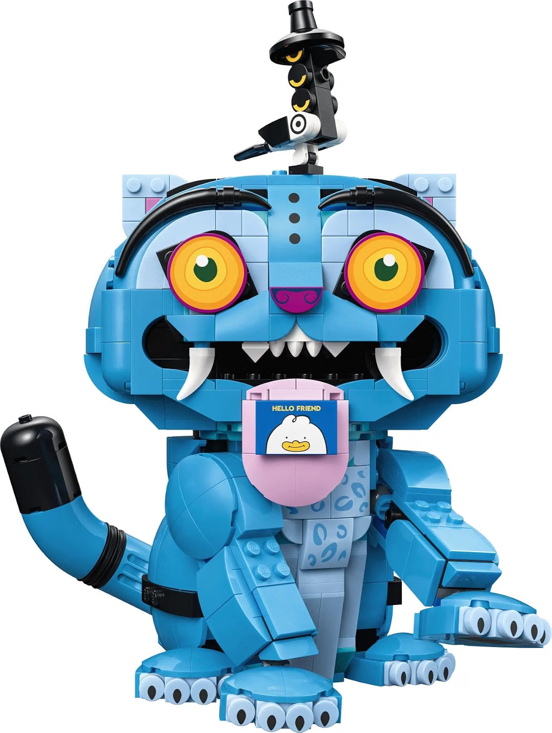LEGO 72537 KPop Demon Hunters Derpy Tiger and Sussie Bird – Posable Character Building Set, 825 Pieces, Ages 9+